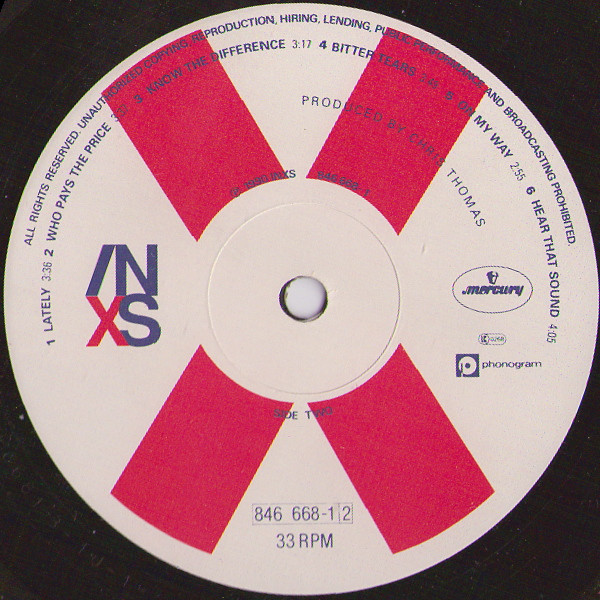 INXS - X | Mercury (846 668-1) - 4