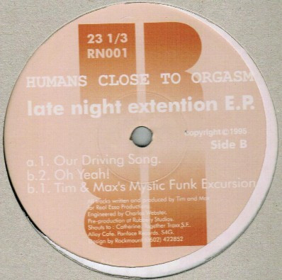 Humans Close To Orgasm - Late Night Extention E.P. | Rubberneck Records (RN 001) - main Humans Close To Orgasm - Late Night Extention E.P. | Rubberneck Records (RN 001) - main
