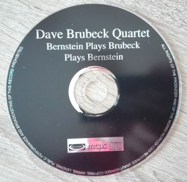 The Dave Brubeck Quartet - Bernstein Plays Brubeck Plays Bernstein | Hallmark Music & Entertainment (713942) - 2