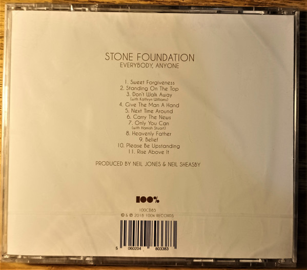 Stone Foundation - Everybody, Anyone | 100% Records (100CD85) - 2