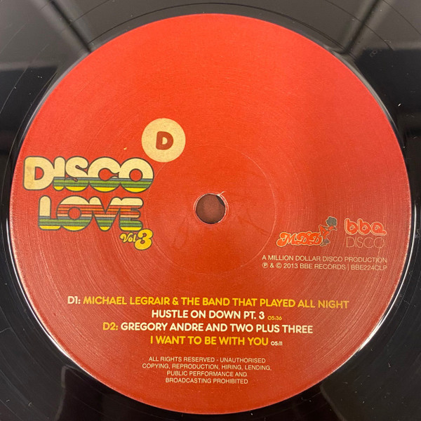 Various - Disco Love Vol 3 (Even More Rare Disco & Soul Uncovered!) | BBE Disco (BBE224CLP) - 3