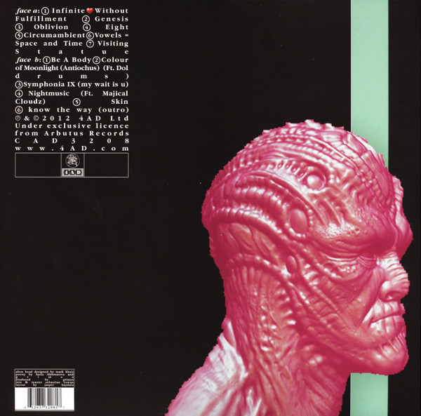 Grimes - Visions | 4AD (CAD3208) - 2