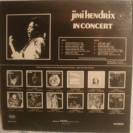 Jimi Hendrix - In Concert | Boom (NP/SPB-4031) - 4