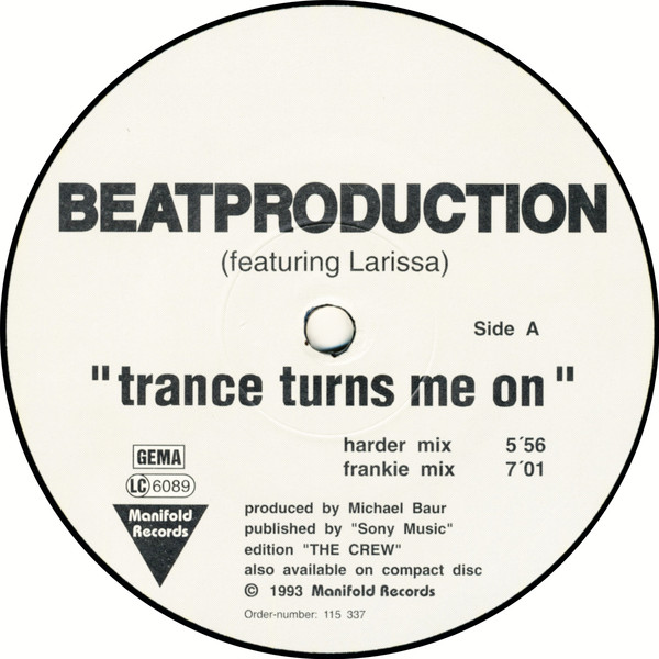 Beatproduction - Trance Turns Me On | Manifold Records Music & Marketing (115 337) - 2 Beatproduction - Trance Turns Me On | Manifold Records Music & Marketing (115 337) - 2