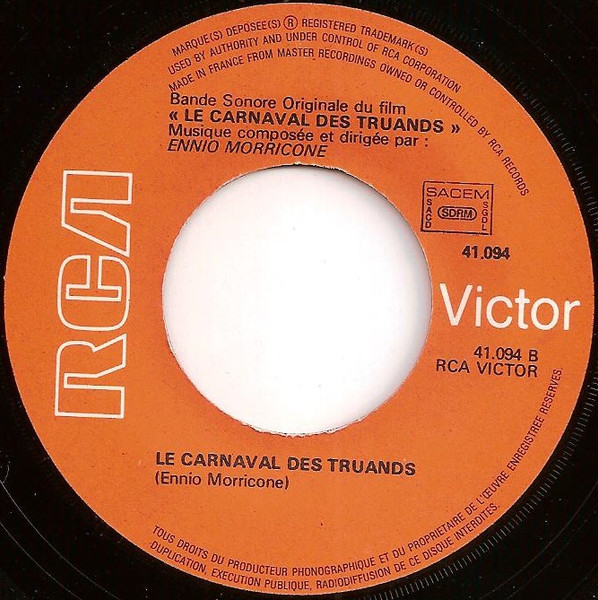 Ennio Morricone - A L'aube Du 5eme Jour | RCA Victor (41 094) - 4 Ennio Morricone - A L'aube Du 5eme Jour | RCA Victor (41 094) - 4