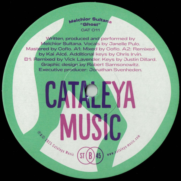 Melchior Sultana - Ghost | Cataleya Music (CAT 011) - 2 Melchior Sultana - Ghost | Cataleya Music (CAT 011) - 2