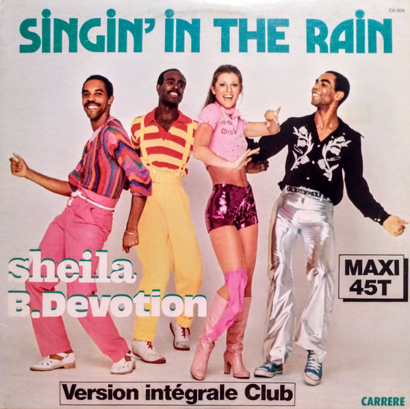 Sheila & B. Devotion - Singin In The Rain / Shake Me | Carrere (CA-004) - main