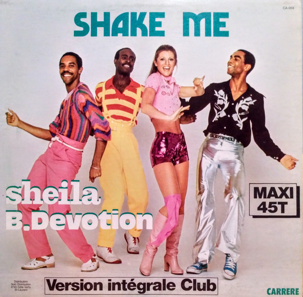 Sheila & B. Devotion - Singin In The Rain / Shake Me | Carrere (CA-004) - 2