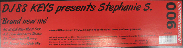 88 Keys Presents Stephanie Schneider - Brand New Me | Chicaria Records (chir 006) - main 88 Keys Presents Stephanie Schneider - Brand New Me | Chicaria Records (chir 006) - main