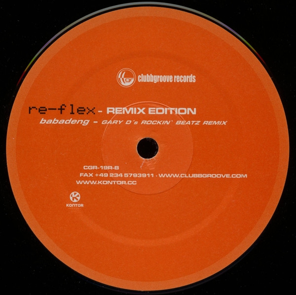 Re-Flex - Babadeng (Remixes) | Clubbgroove Records (CGR 019-R) - 2