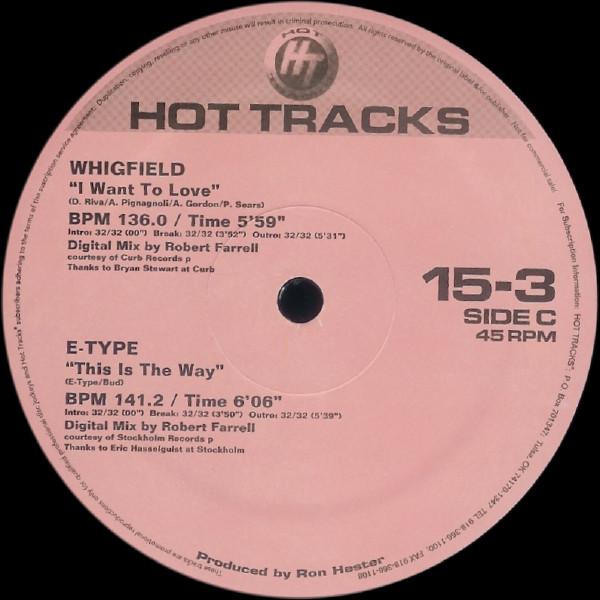 Various - Series 15 Issue 3 | Hot Tracks (SA 15-3) - 3