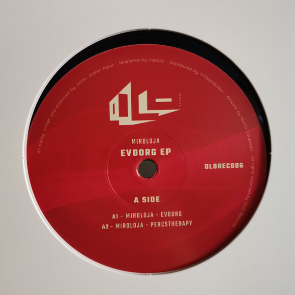 Miroloja - Evoorg EP | Olo Records (OLOREC006) - main