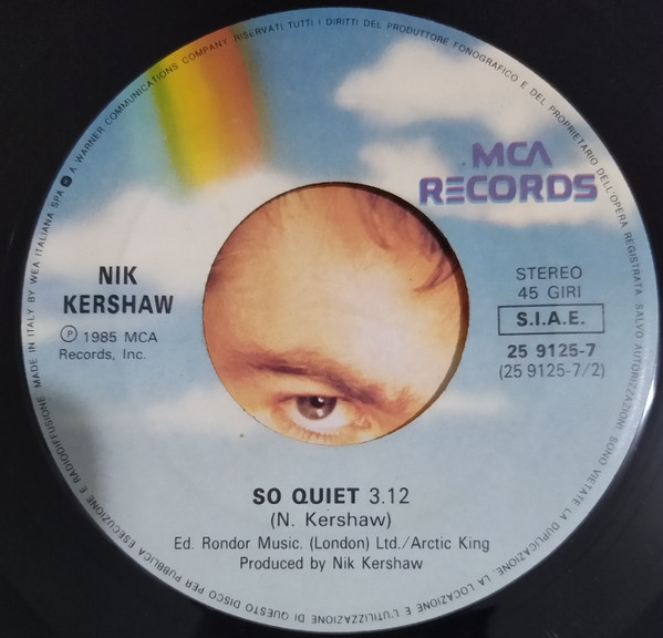 Nik Kershaw - Wide Boy | MCA Records (25 9125-7) - 4