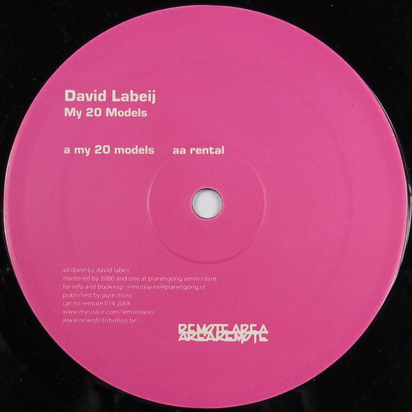 David Labeij - My 20 Models | Remote Area (remote 014)