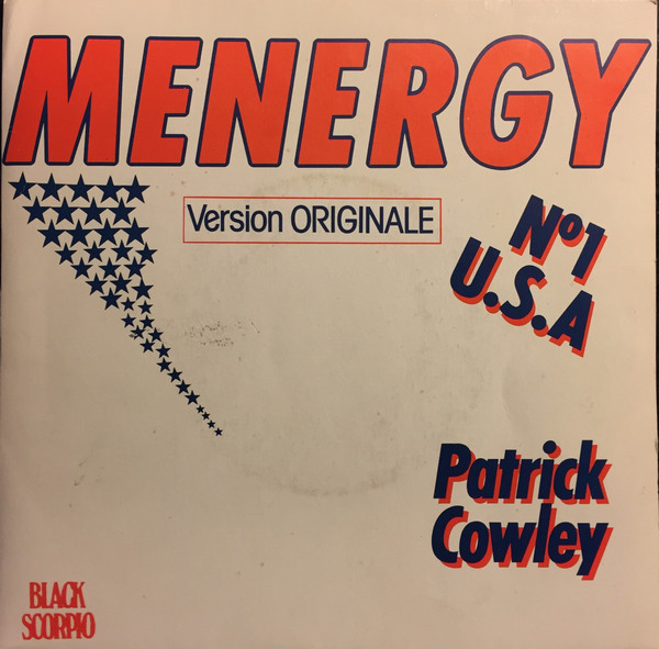 Patrick Cowley - Menergy | Black Scorpio (SCM 1234)