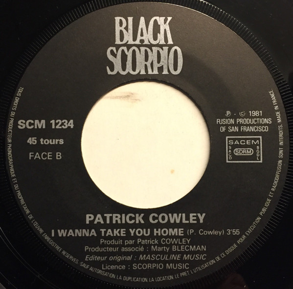 Patrick Cowley - Menergy | Black Scorpio (SCM 1234) - 4