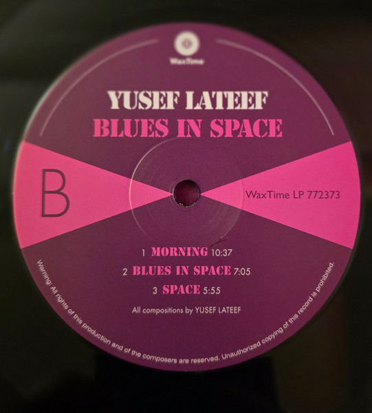 Yusef Lateef - Blues In Space | WaxTime (772373) - 4 Yusef Lateef - Blues In Space | WaxTime (772373) - 4
