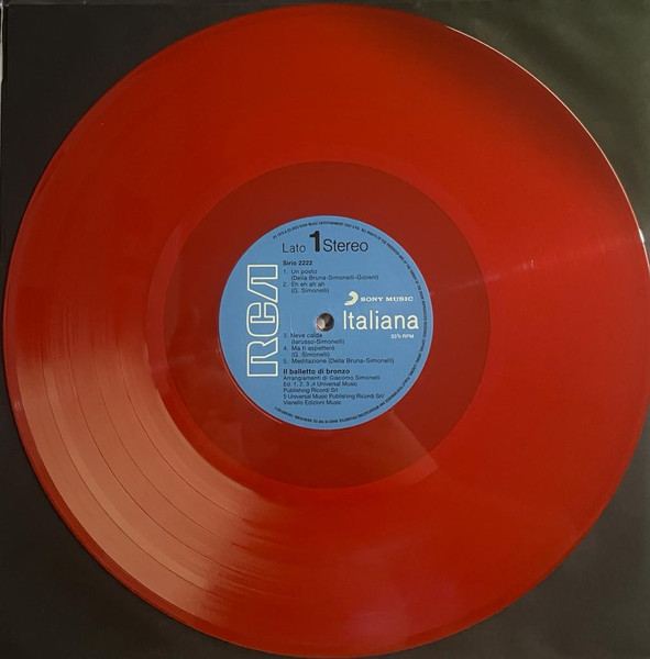 Il Balletto Di Bronzo - Sirio 2222 | RCA Italiana (19439974011) - 4 Il Balletto Di Bronzo - Sirio 2222 | RCA Italiana (19439974011) - 4
