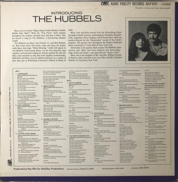 The Hubbels - Introducing The Hubbels | Audio Fidelity (AFSD 6221) - 2