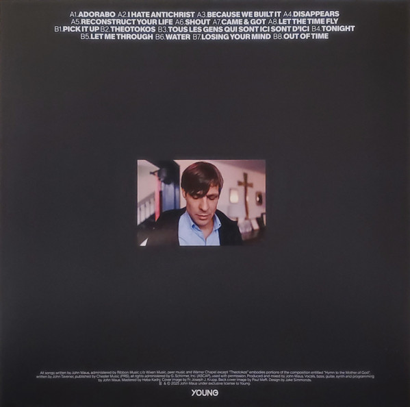 John Maus - Later Than You Think | Young (YO422LPE) - 2