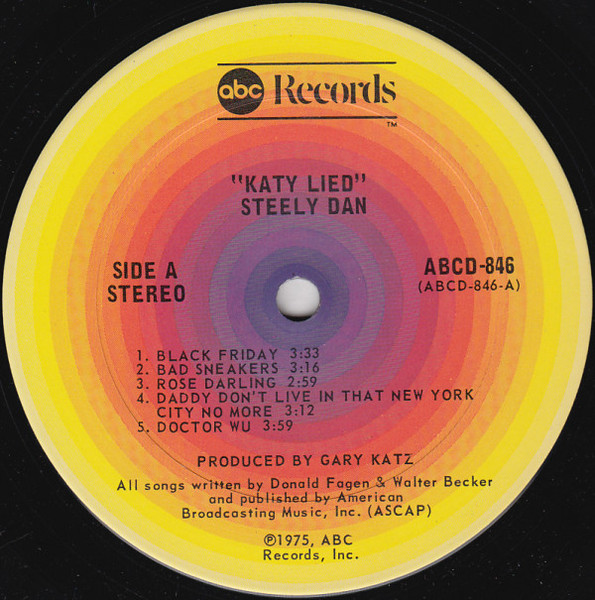 Steely Dan - Katy Lied | ABC Records (ABCD-846) - 3