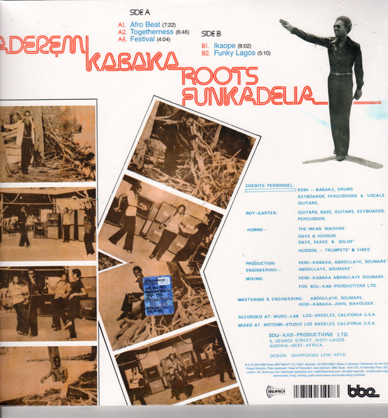 Remi Kabaka - Roots Funkadelia | BBE (BBE768ALP) - 2