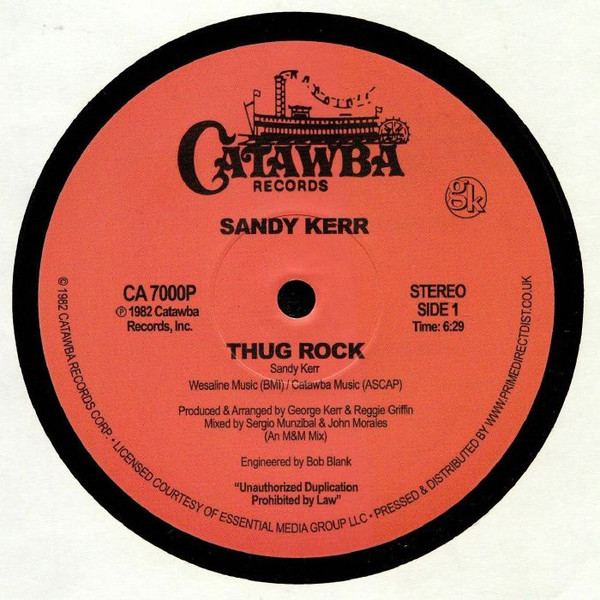 Sandy Kerr - Thug Rock | Catawba Records (CA 7000P) Sandy Kerr - Thug Rock | Catawba Records (CA 7000P)