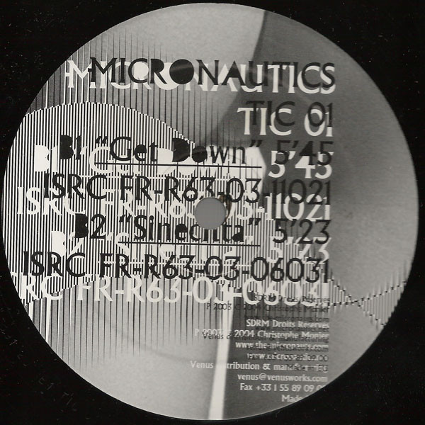 The Micronauts - Anarchie | Micronautics (TIC 01) - 2 The Micronauts - Anarchie | Micronautics (TIC 01) - 2
