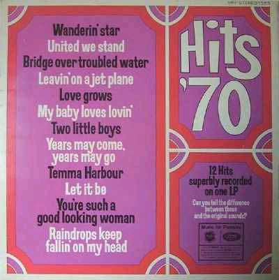 Unknown Artist - Hits ’70 | Music For Pleasure (MFP 1383)