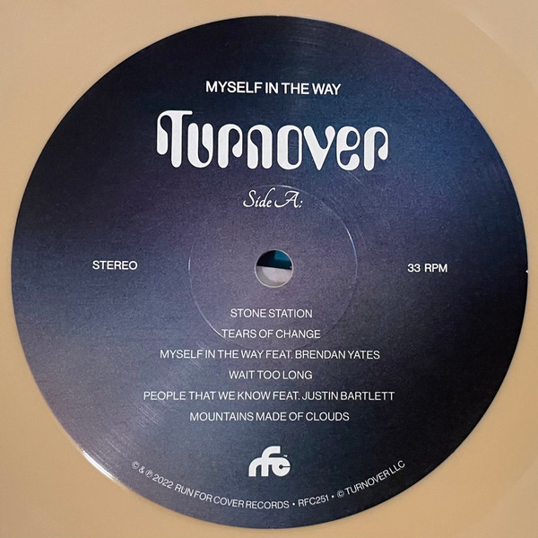 Turnover - Myself In The Way | Run For Cover Records (RFC251) - 4 Turnover - Myself In The Way | Run For Cover Records (RFC251) - 4