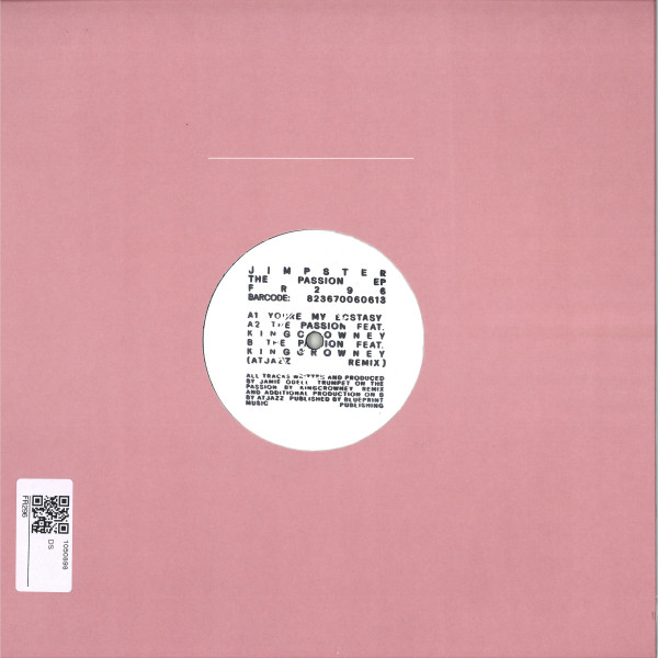 Jimpster - The Passion EP | Freerange Records (FR296) - main Jimpster - The Passion EP | Freerange Records (FR296) - main