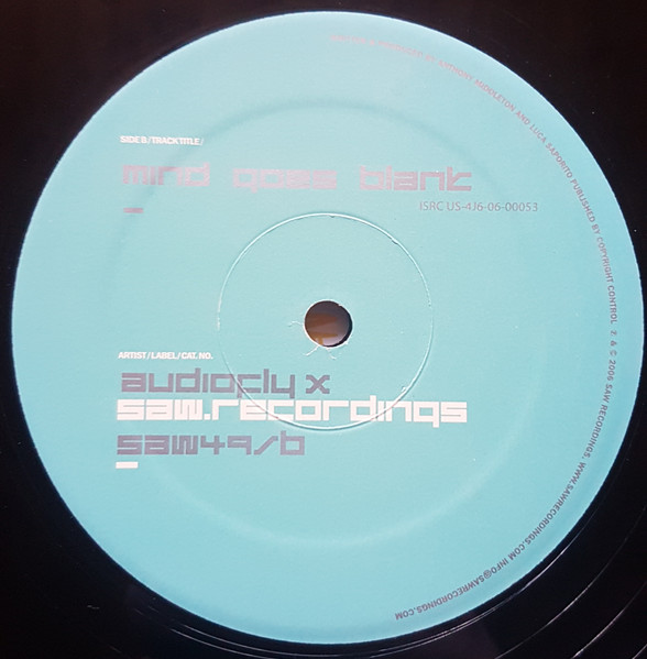 Audiofly - Stolen Goods | Saw Recordings (SAW49) - 2 Audiofly - Stolen Goods | Saw Recordings (SAW49) - 2