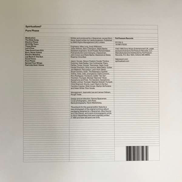 Spiritualized - Pure Phase | Fat Possum Records (FP1752-3) - 4 Spiritualized - Pure Phase | Fat Possum Records (FP1752-3) - 4