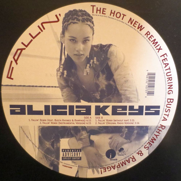 Alicia Keys - Fallin' (Remix) | J Records (80813-21073-1) - 4
