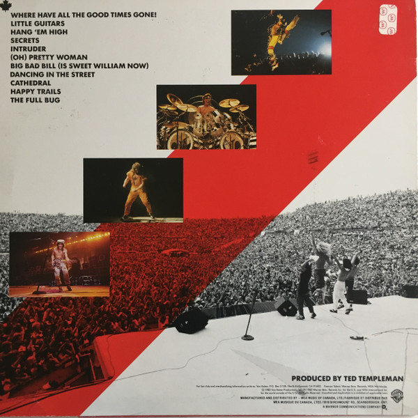 Van Halen - Diver Down | Warner Bros. Records (XBS 3677)