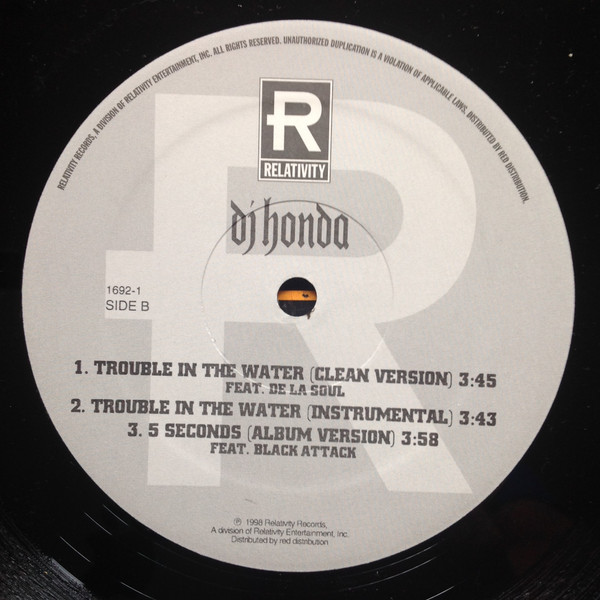 DJ Honda - On The Mic | Relativity (1692-1) - 4 DJ Honda - On The Mic | Relativity (1692-1) - 4