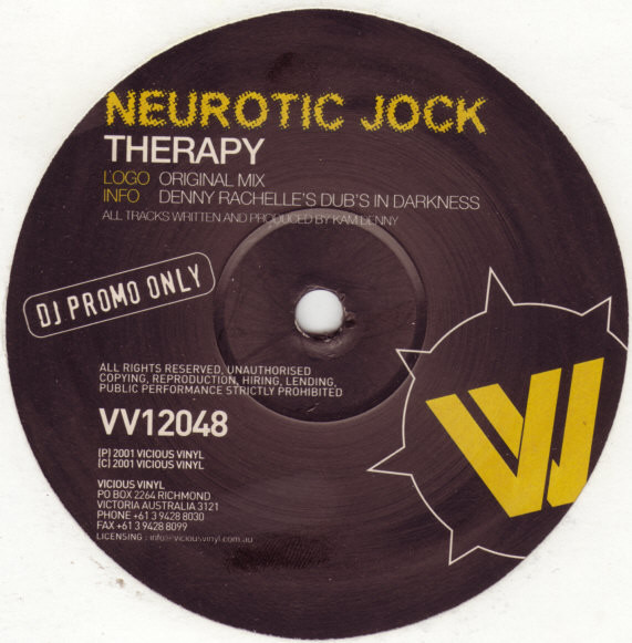 Neurotic Jock - Therapy | Vicious Vinyl (VV12048) - 2