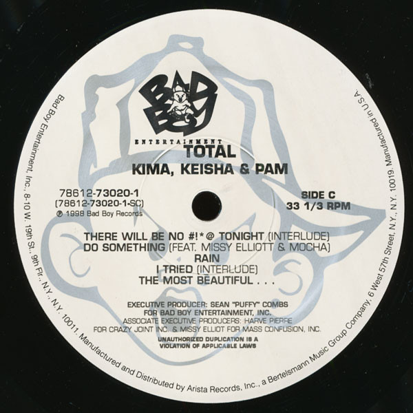 Total - Kima, Keisha & Pam | Bad Boy Entertainment (78612-73020-1) - 4 Total - Kima, Keisha & Pam | Bad Boy Entertainment (78612-73020-1) - 4