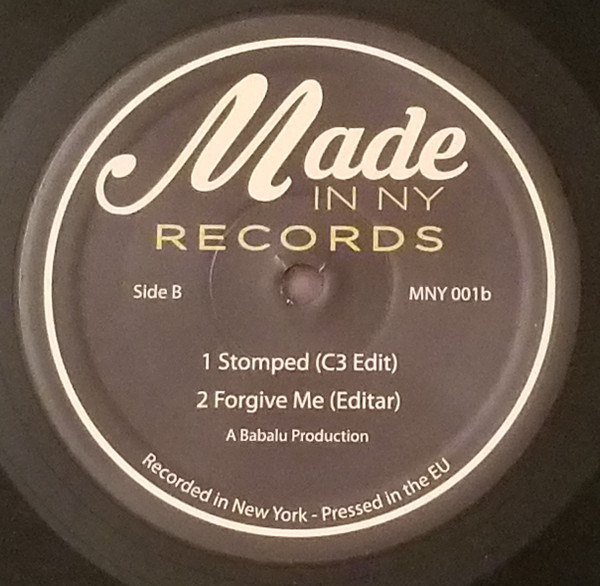 Unknown Artist - Made In NY EP 1 | Made In NY Records (MNY 001) - 2 Unknown Artist - Made In NY EP 1 | Made In NY Records (MNY 001) - 2