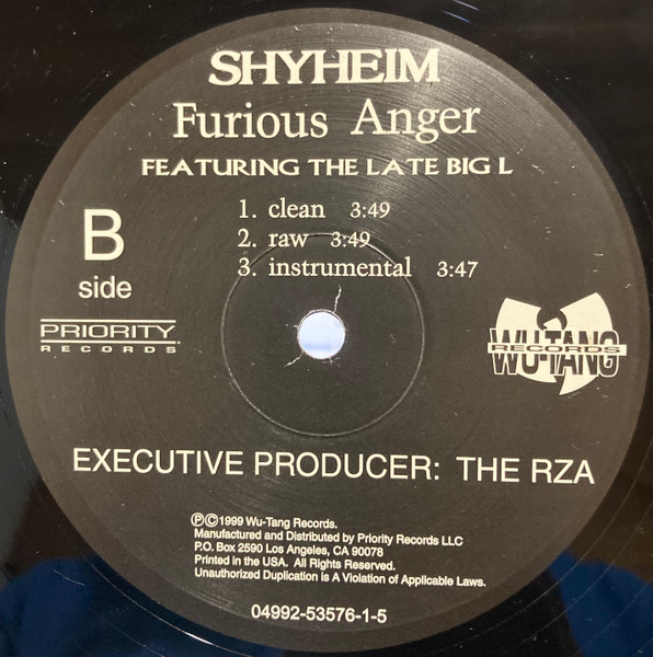 Shyheim - Manchild | Wu-Tang Records (04992-53576-1-5) - 2 Shyheim - Manchild | Wu-Tang Records (04992-53576-1-5) - 2
