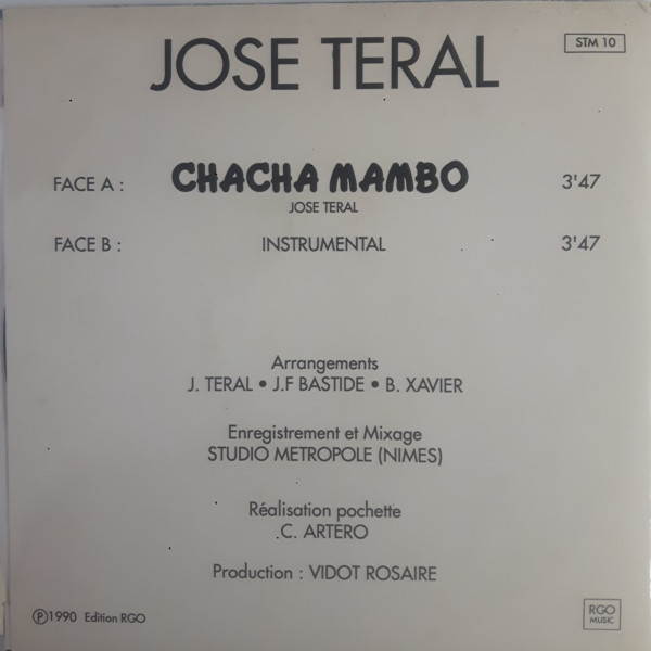 Jose Teral - Chacha Mambo | RGO Music (STM 10) - 2