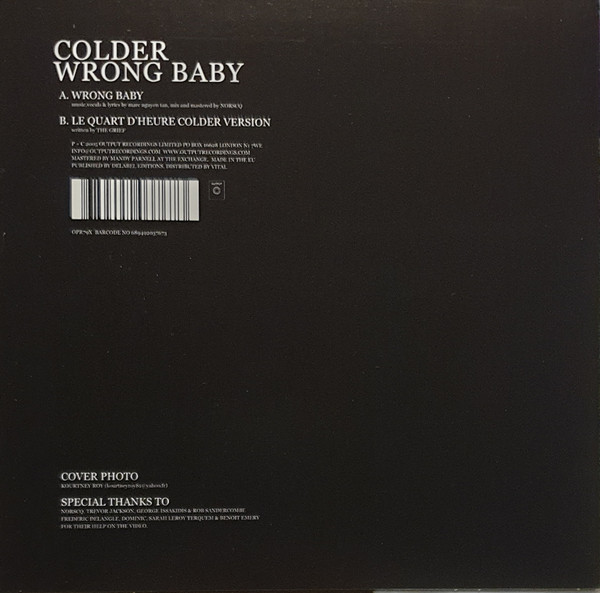Colder - Wrong Baby | Output (OPR79X) - 2