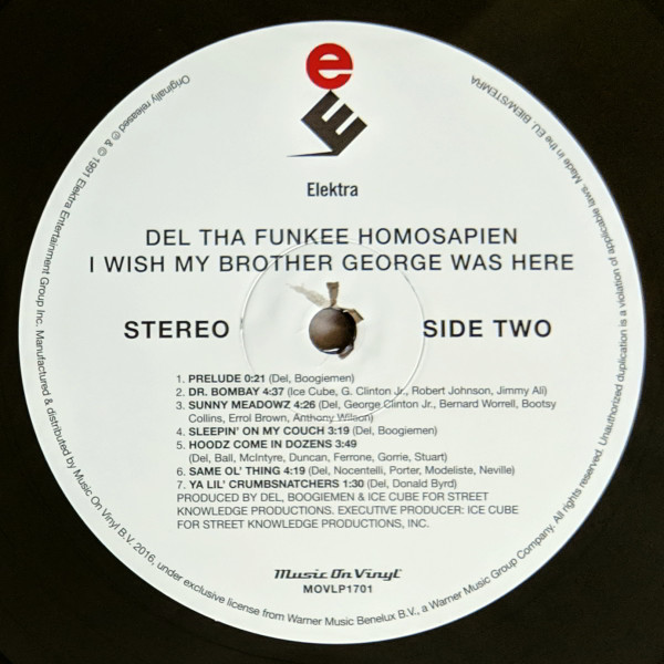 Del Tha Funkee Homosapien - I Wish My Brother George Was Here | Music On Vinyl (MOVLP1701) - 3