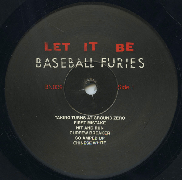 Baseball Furies - Let It Be [Vinyl] | Big Neck Records (BN039) - 3