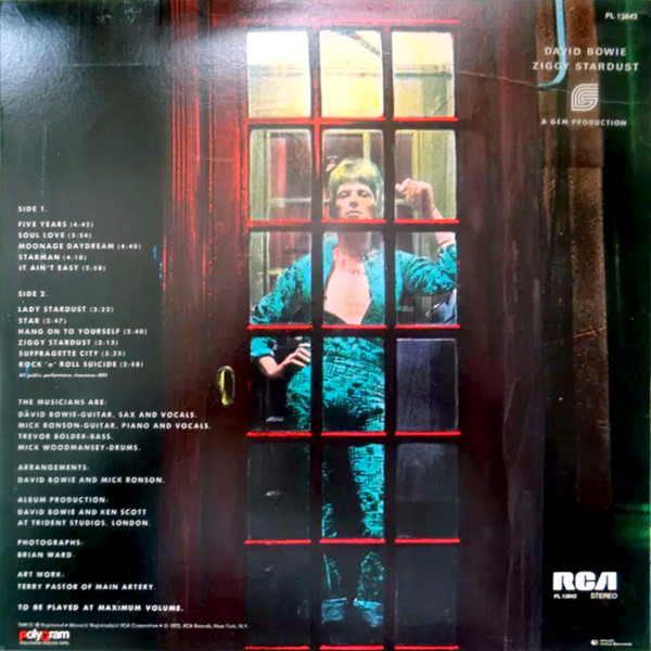 David Bowie - The Rise And Fall Of Ziggy Stardust And The Spiders From Mars | RCA Victor (PL 13843) - 2