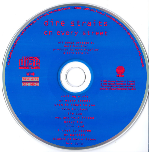 Dire Straits - On Every Street | Vertigo (510 160-2) - 4