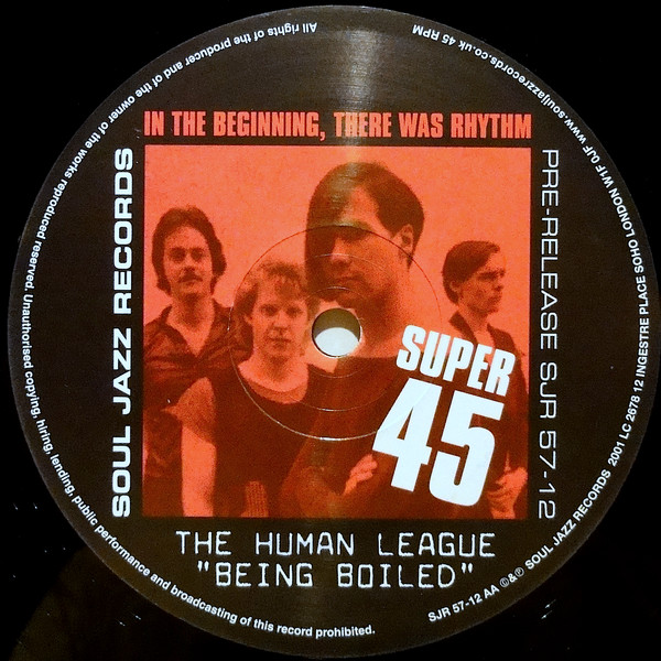 A Certain Ratio / The Human League - Shack Up / Being Boiled | Soul Jazz Records (SJR 57-12) - 4 A Certain Ratio / The Human League - Shack Up / Being Boiled | Soul Jazz Records (SJR 57-12) - 4
