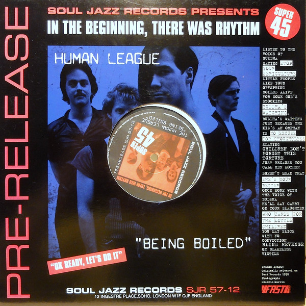 A Certain Ratio / The Human League - Shack Up / Being Boiled | Soul Jazz Records (SJR 57-12) - 2 A Certain Ratio / The Human League - Shack Up / Being Boiled | Soul Jazz Records (SJR 57-12) - 2