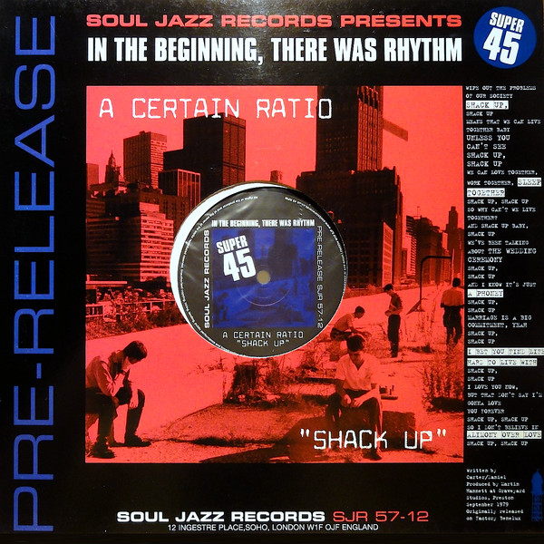 A Certain Ratio / The Human League - Shack Up / Being Boiled | Soul Jazz Records (SJR 57-12)