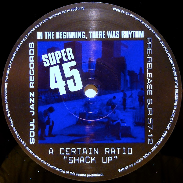 A Certain Ratio / The Human League - Shack Up / Being Boiled | Soul Jazz Records (SJR 57-12) - 3 A Certain Ratio / The Human League - Shack Up / Being Boiled | Soul Jazz Records (SJR 57-12) - 3